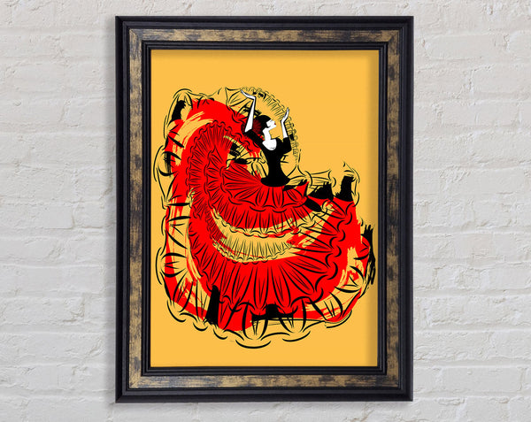 Flamenco 3 Framed Print