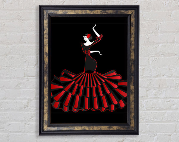 Flamenco 8 Framed Print