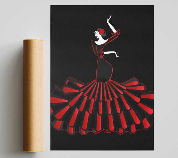 Flamenco 8 Giclee Print