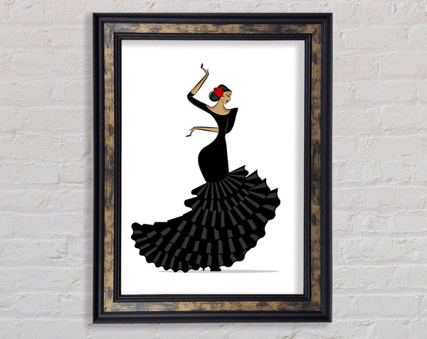 Flamenco 5 Framed Print