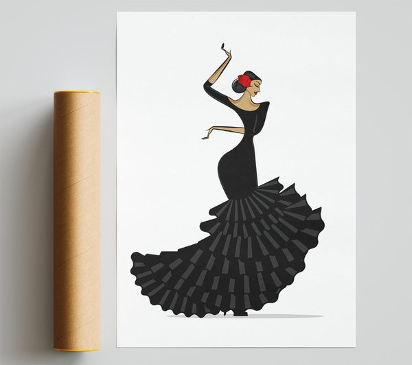 Flamenco 5 Print