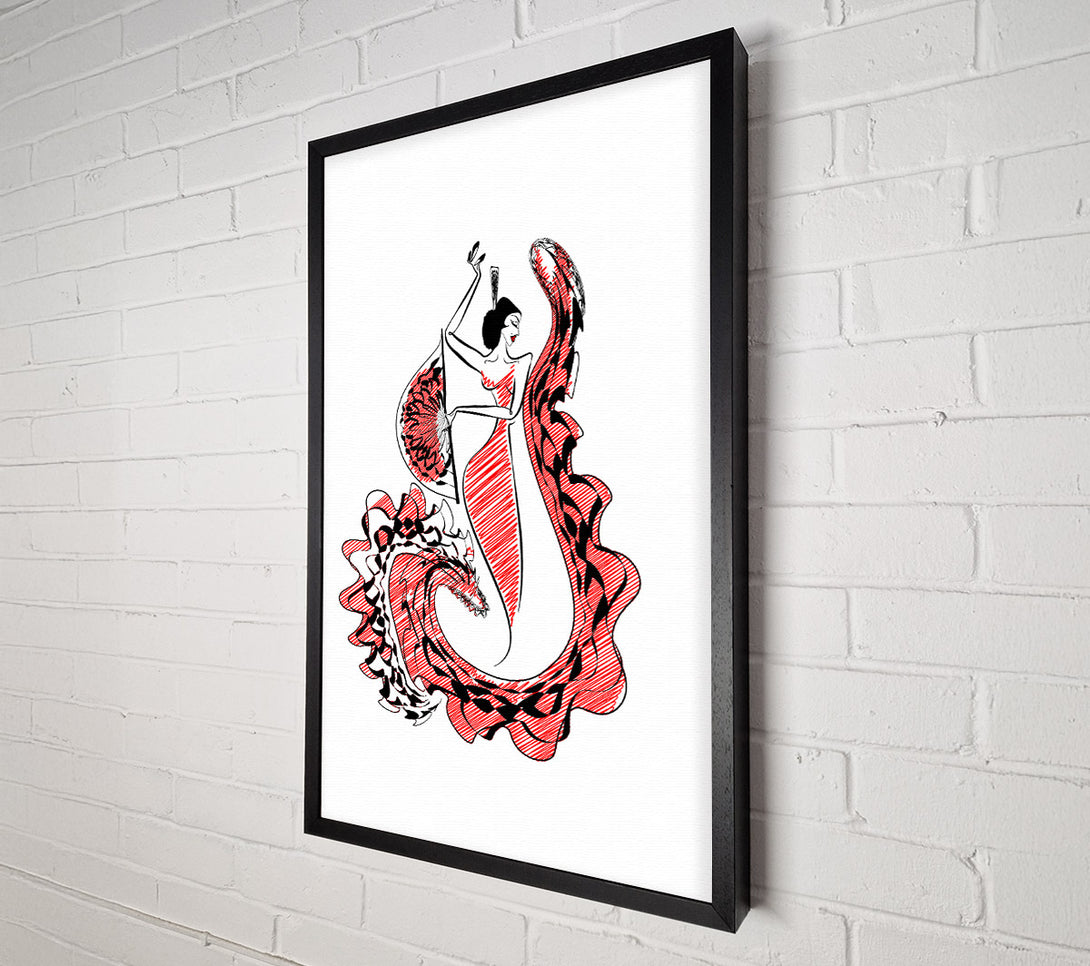  A Canvas Print of Flamenco 7 Canvas Art