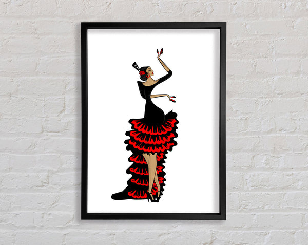 Flamenco 6 Framed Print
