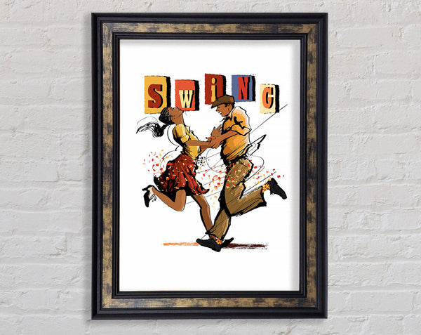 Swing Framed Print