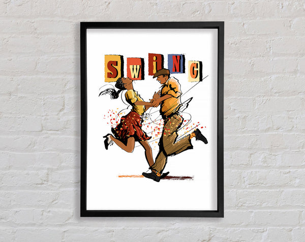 Swing Framed Print