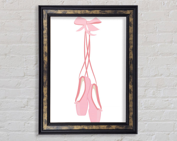 Ballerina Shoes 1 Framed Print