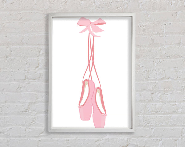 Ballerina Shoes 1 Framed Print