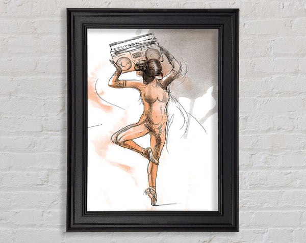 Contemporary Movement 11 Framed Print