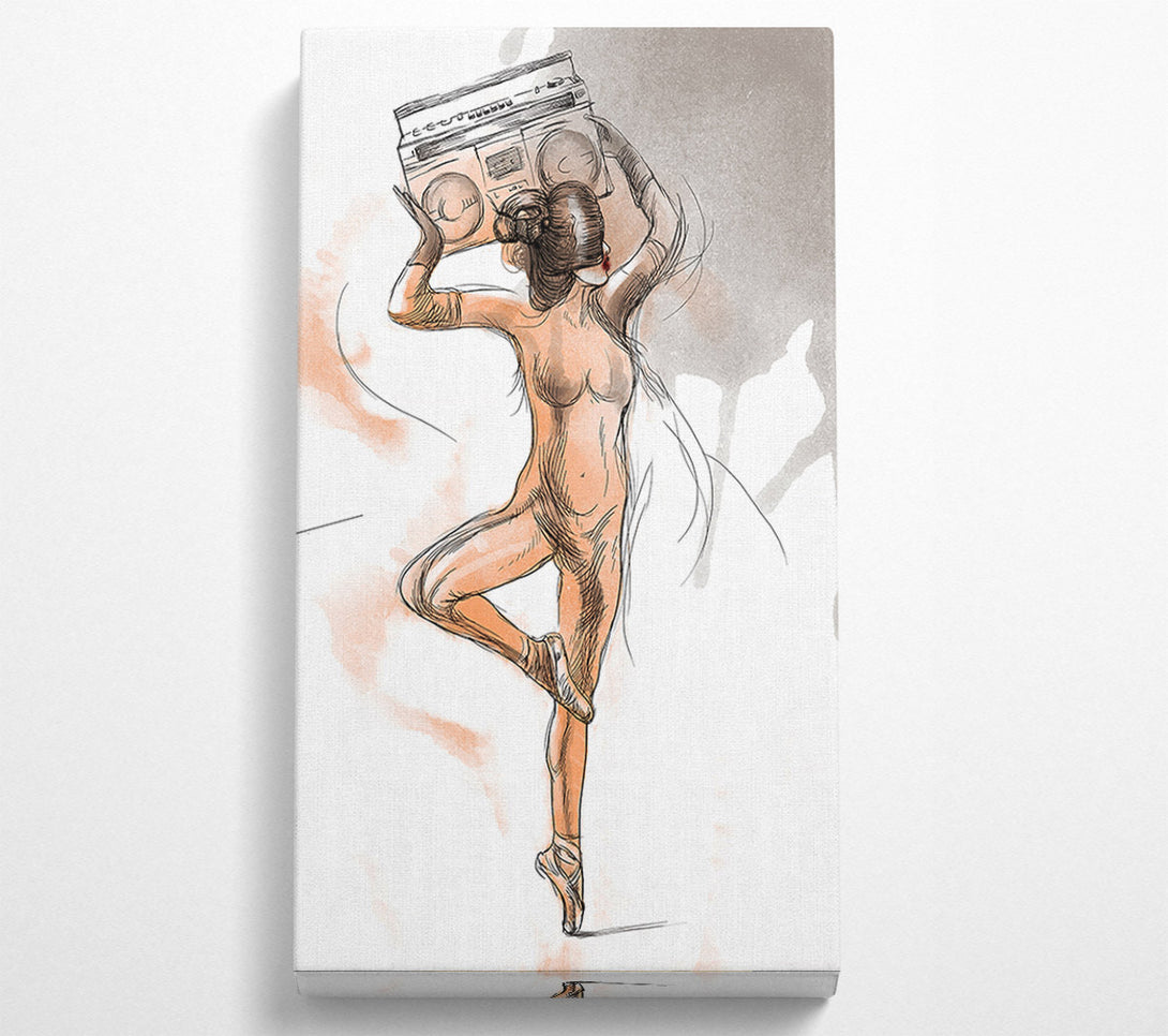  A Canvas Print of Contemporary Movement 11 Canvas Print