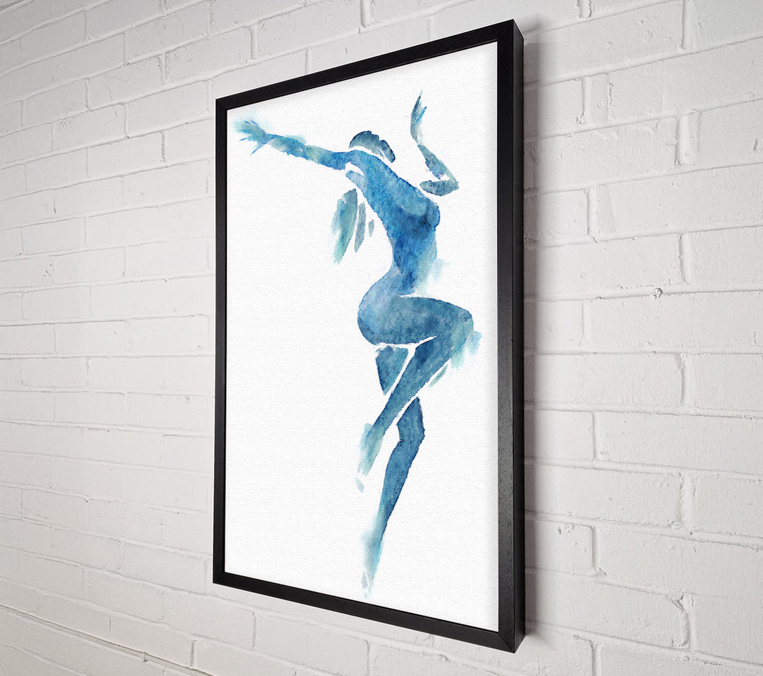  A Canvas Print of Contemporary Movement 8 Canvas Print