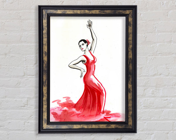 Flamenco 15 Framed Print