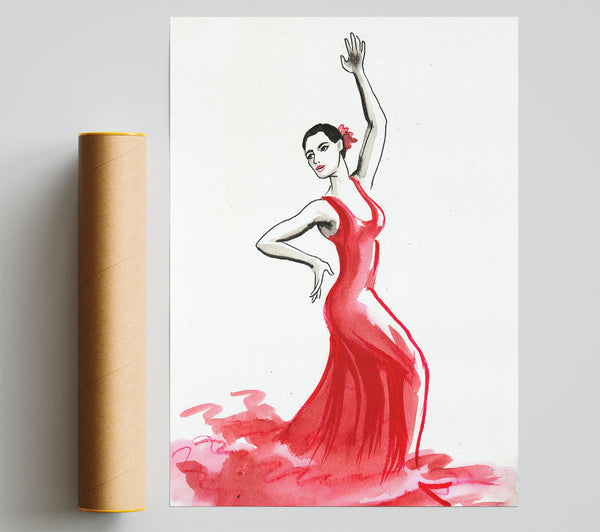 Flamenco 15 Giclee Print