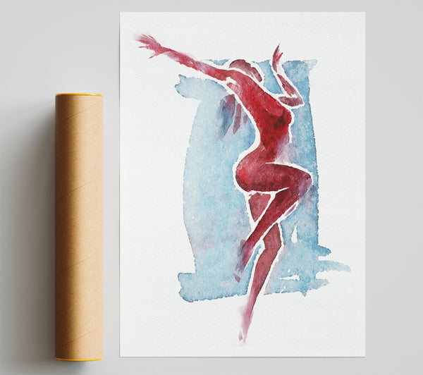 Contemporary Movement 9 Print