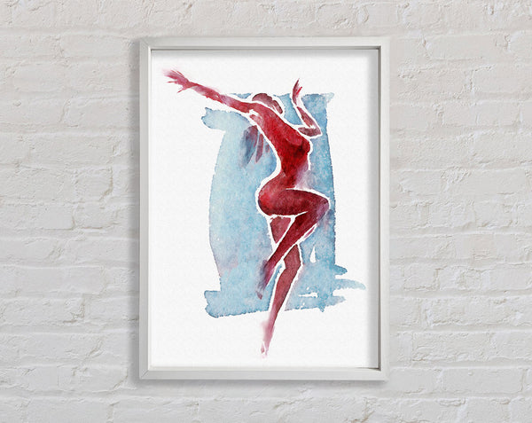 Contemporary Movement 9 Framed Print