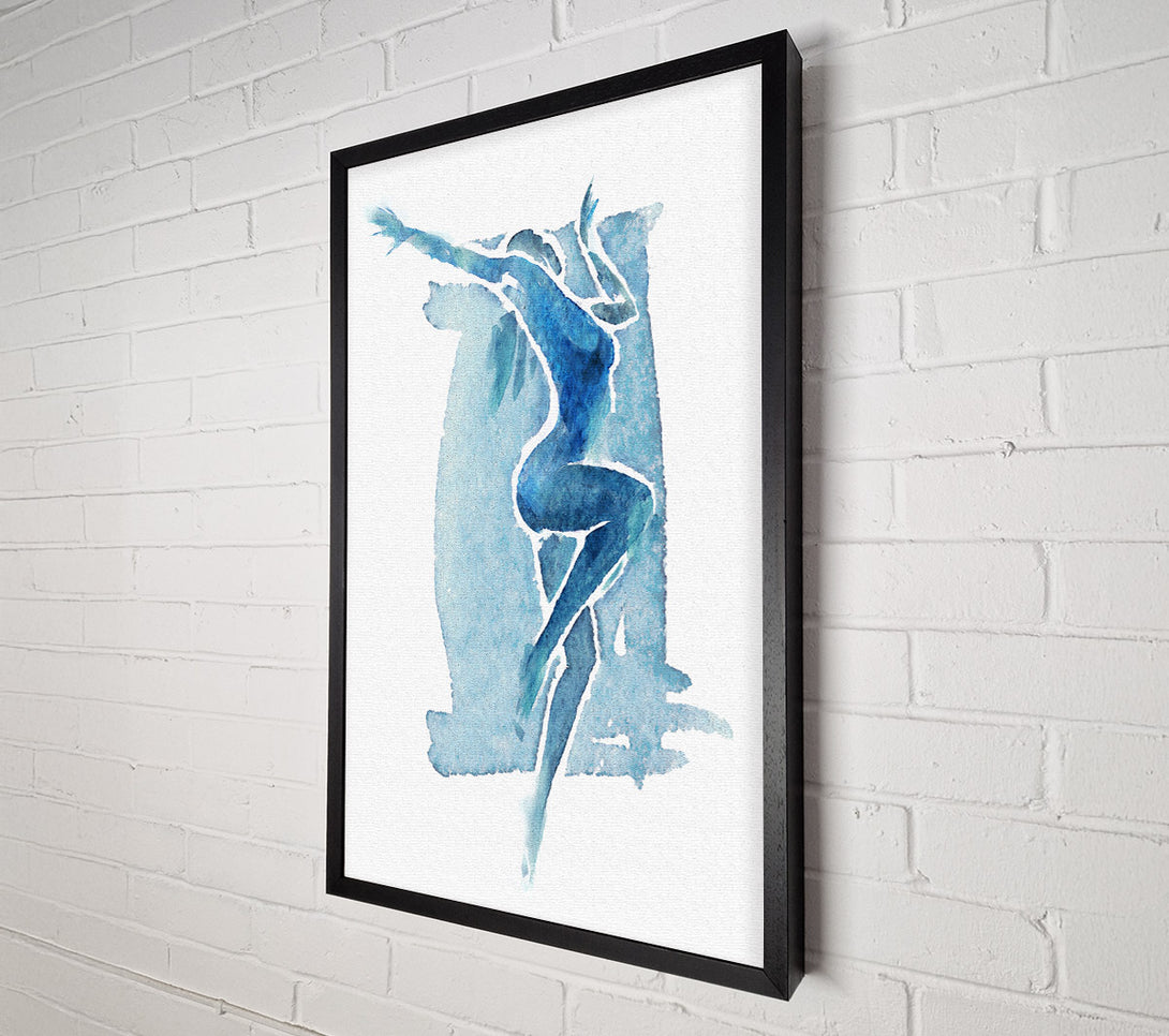 A Canvas Print of Contemporary Movement 10 Canvas Print