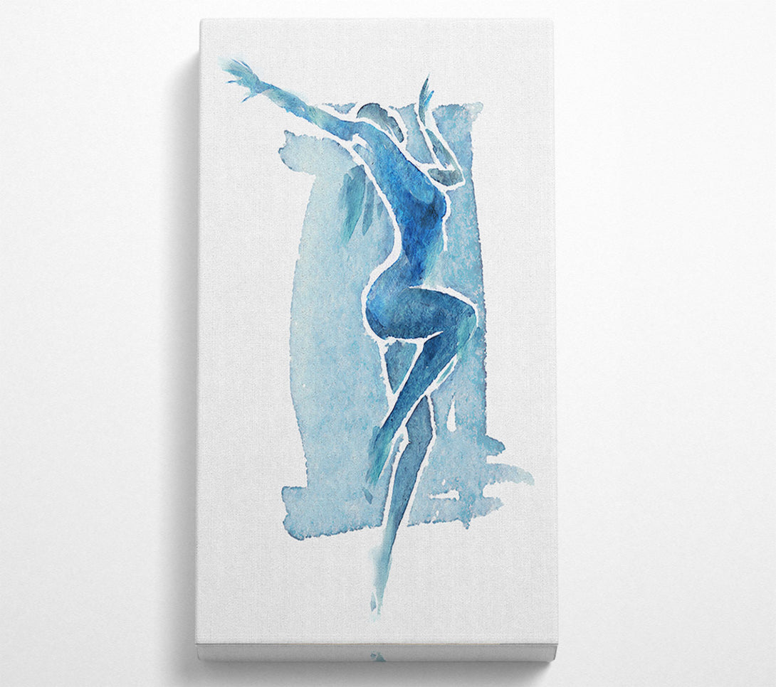  A Canvas Print of Contemporary Movement 10 Canvas Print