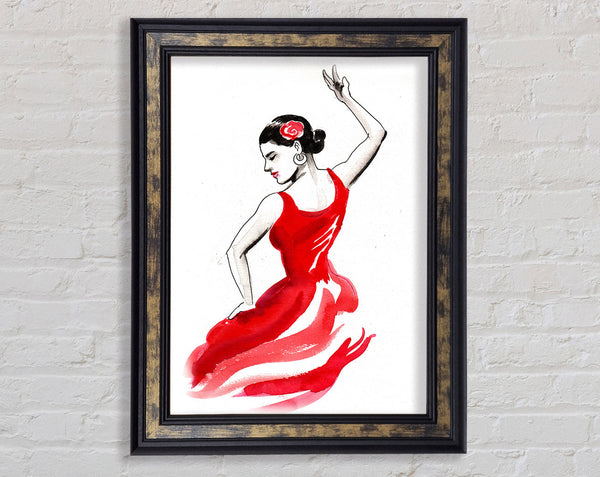 Flamenco 17 Framed Print