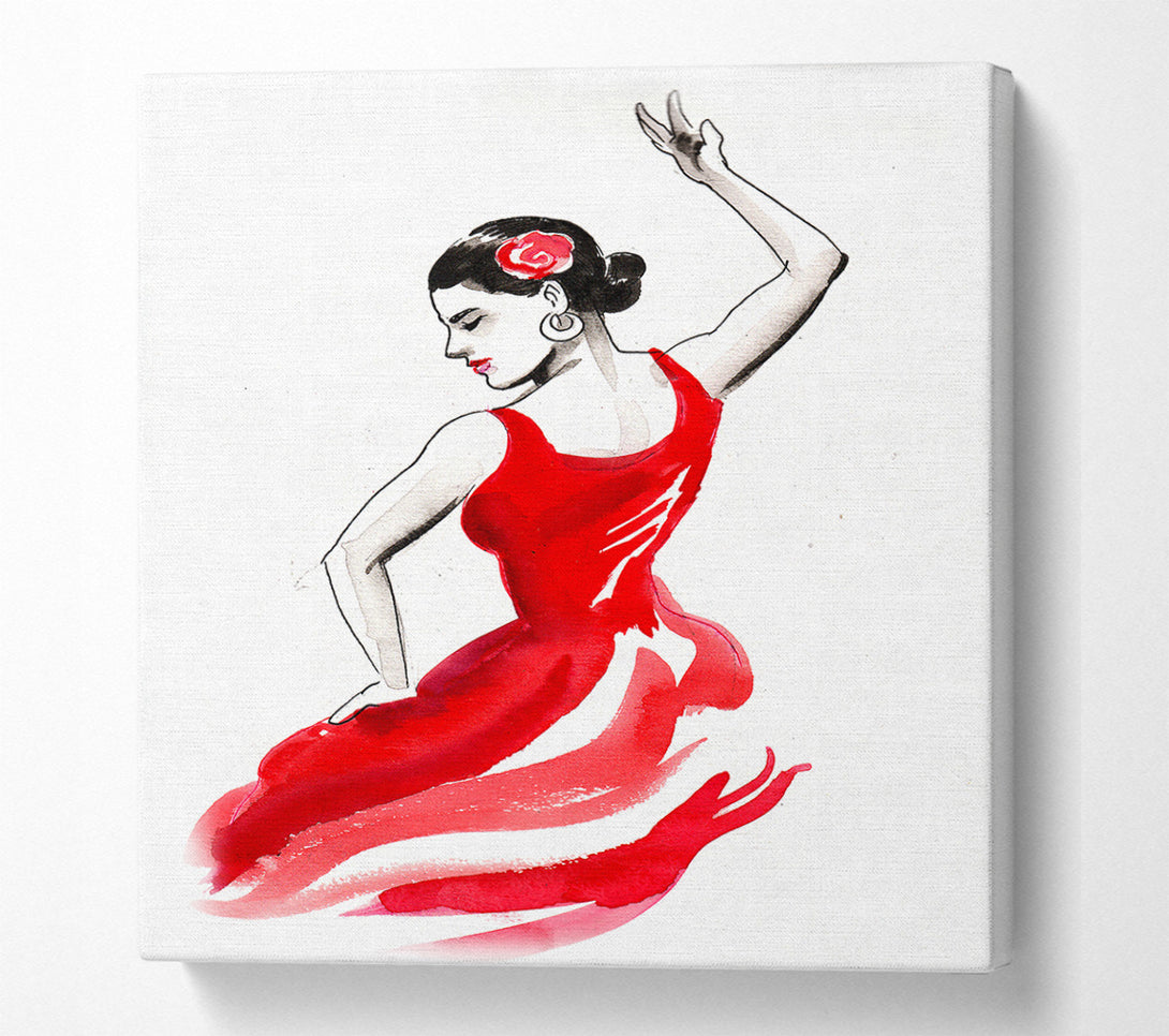  A Canvas Print of Flamenco 17 Canvas Art