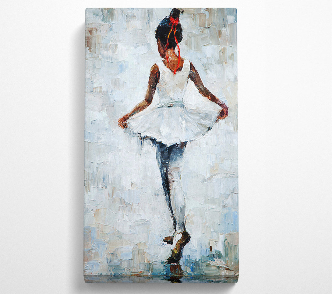  A Canvas Print of White Ballerina 5 Canvas Art