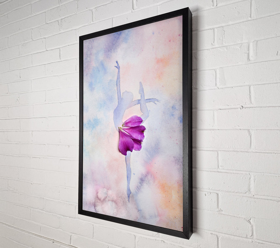  A Canvas Print of Pink Ballerina 3 Canvas Wall Art