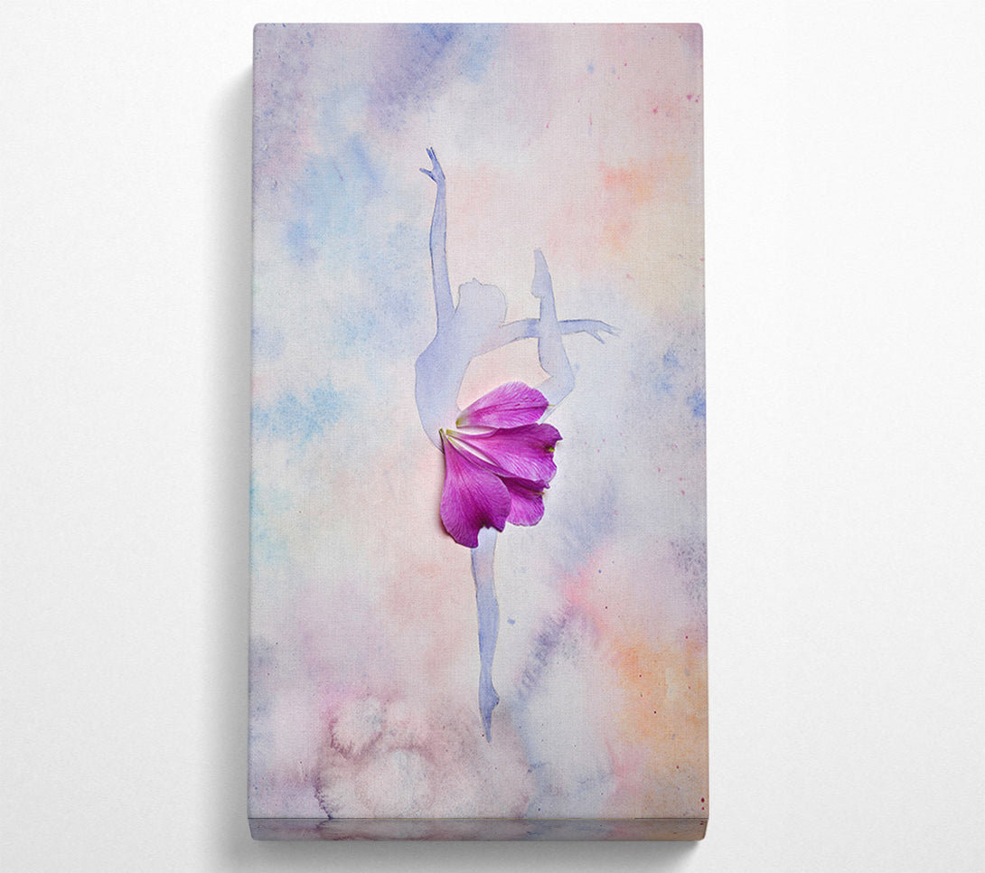  A Canvas Print of Pink Ballerina 3 Canvas Wall Art
