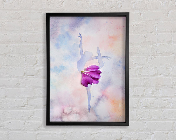 Pink Ballerina 3 Framed Print