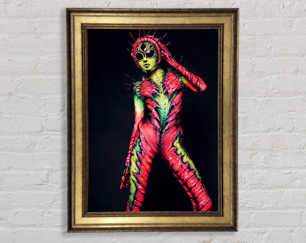 Contemporary Movement 5 Framed Print