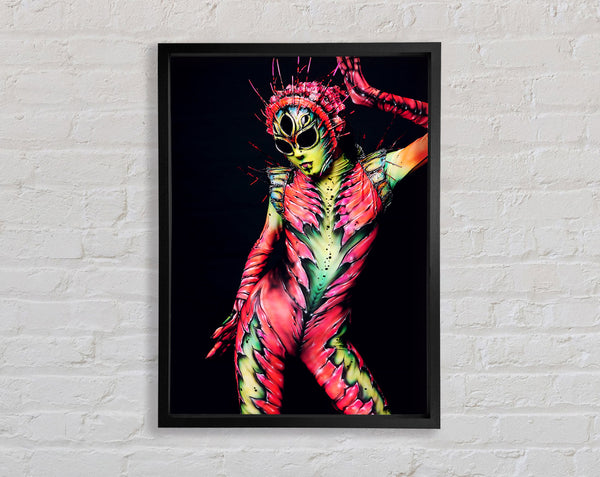 Contemporary Movement 7 Framed Print
