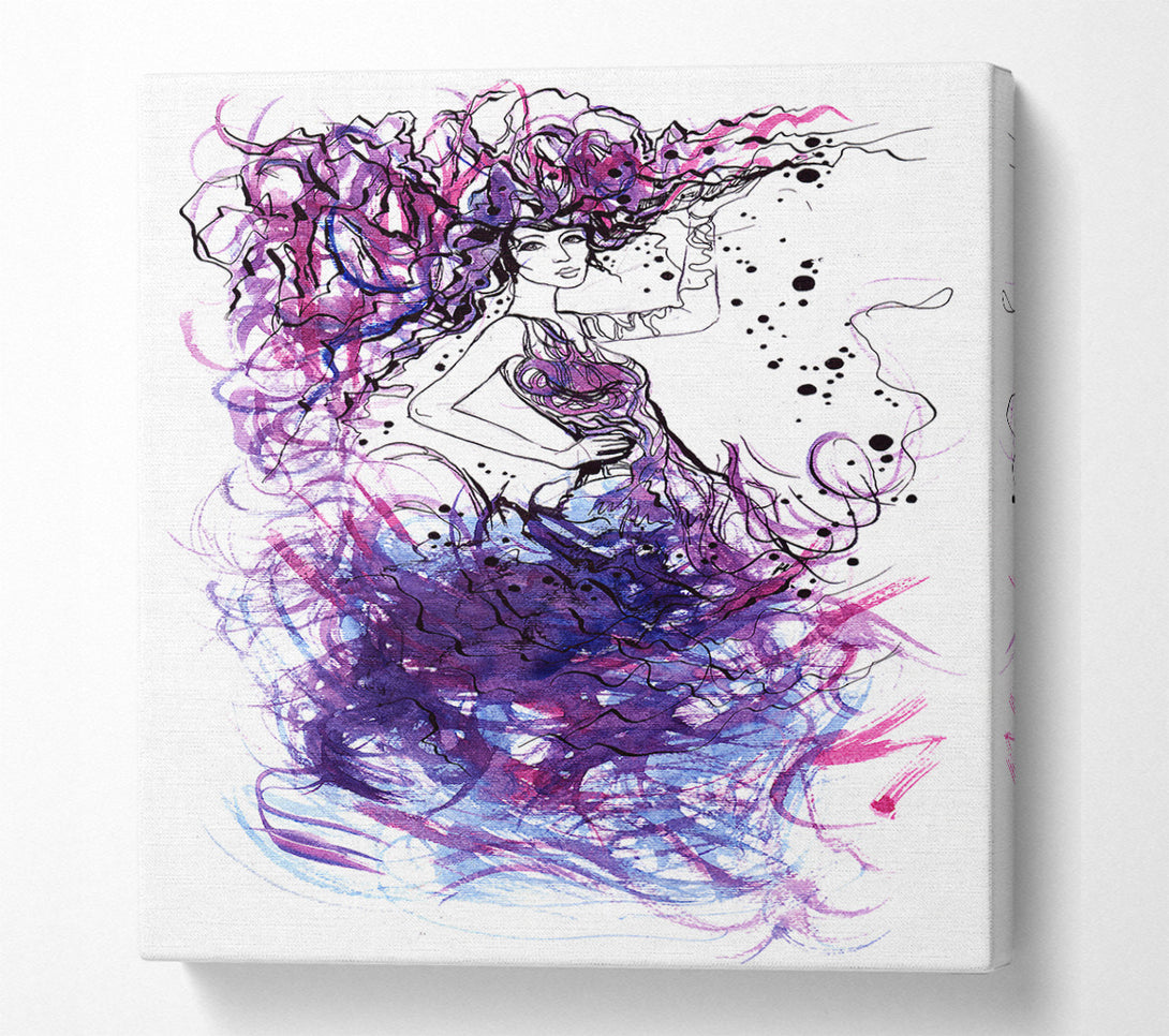  A Canvas Print of Bell Of The Ball Canvas Wall Art