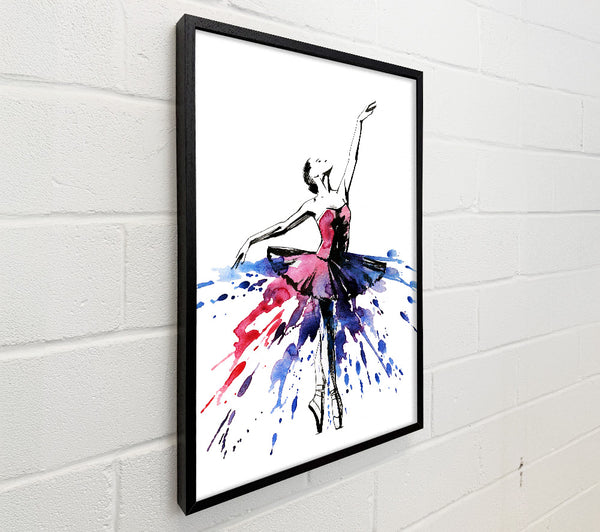 Blue Pink Ballerina 8