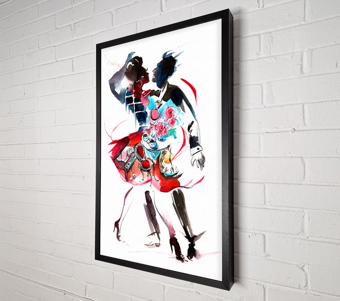  A Canvas Print of Contemporary Movement 22 Canvas Wall Art