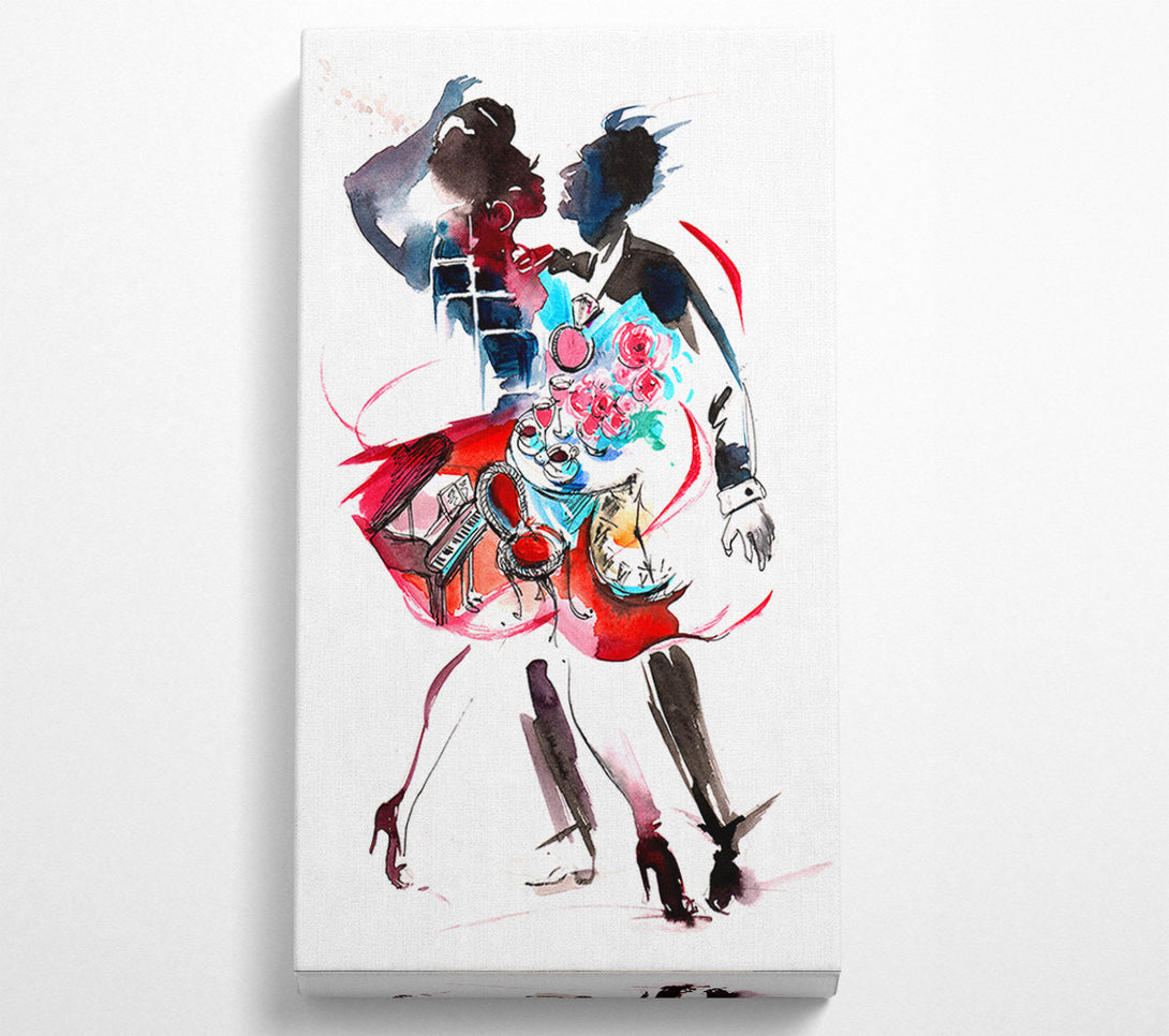  A Canvas Print of Contemporary Movement 22 Canvas Wall Art
