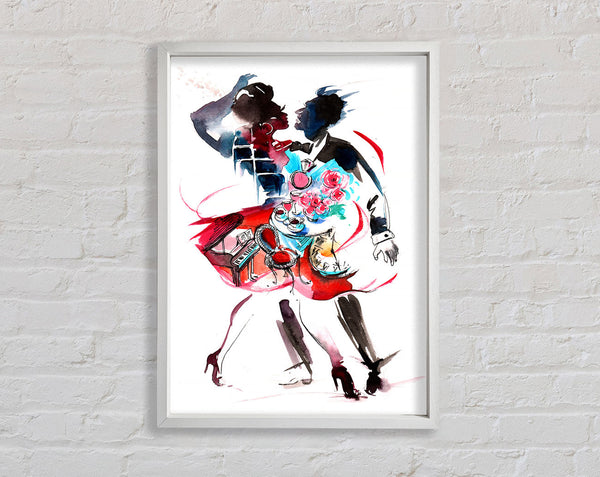 Contemporary Movement 22 Framed Print