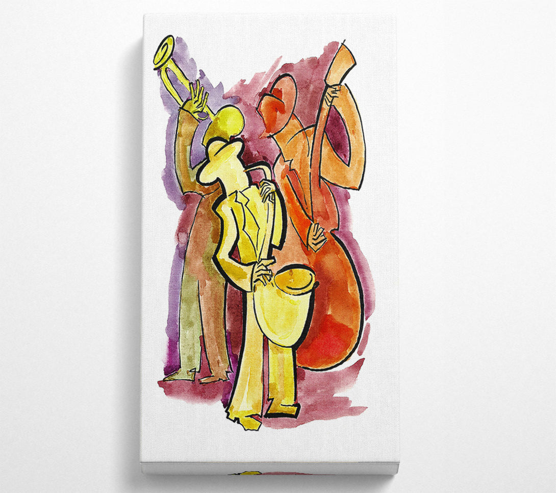  A Canvas Print of Feeling The Music 1 Canvas Art