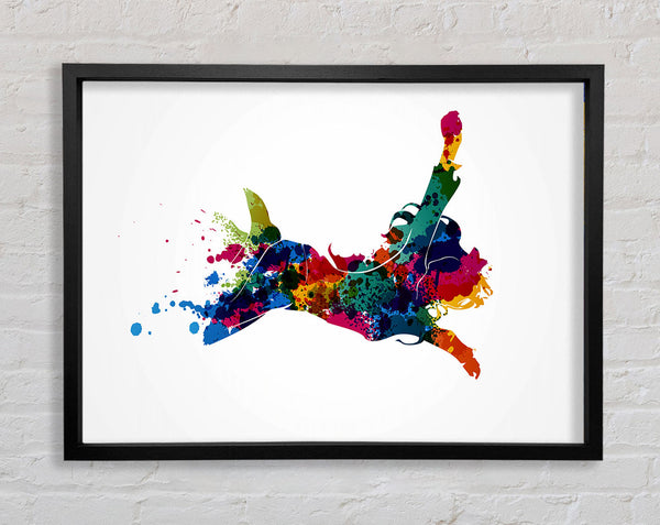 Contemporary Movement 12 Framed Print