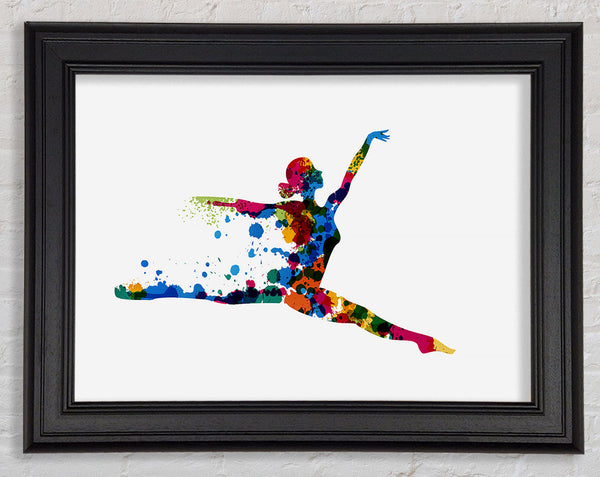 Contemporary Movement 14 Framed Print