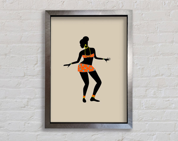 Contemporary Movement 17 Framed Print