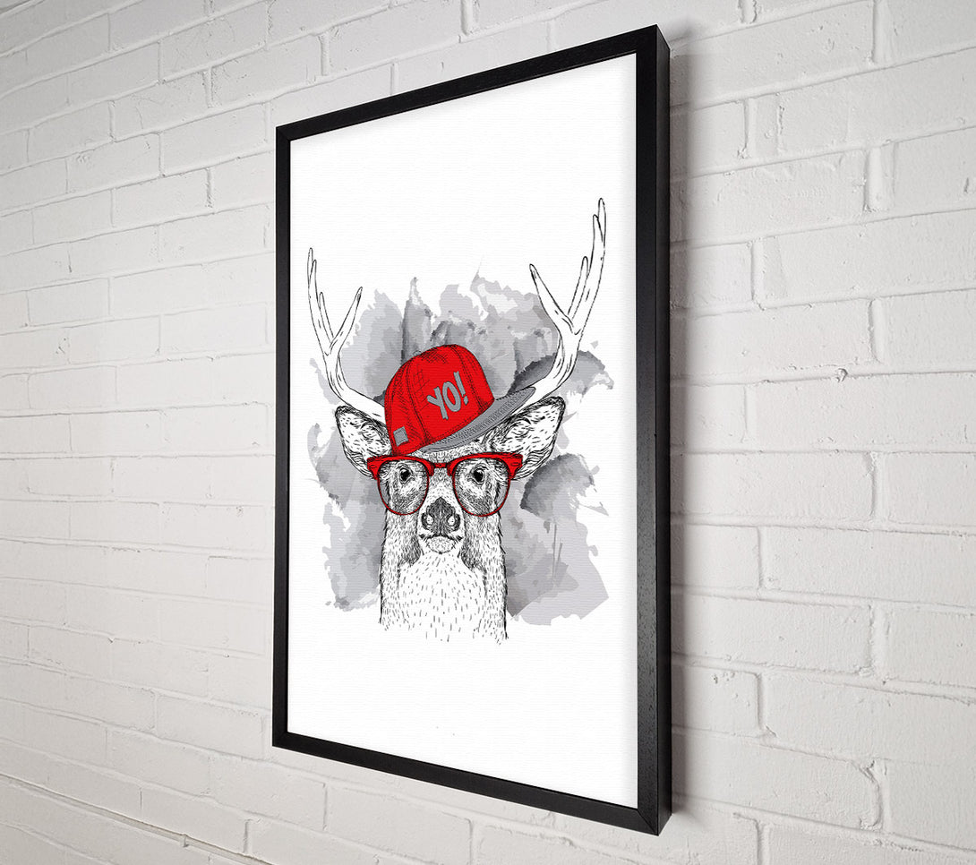  A Canvas Print of Sid The StagA Canvas Print