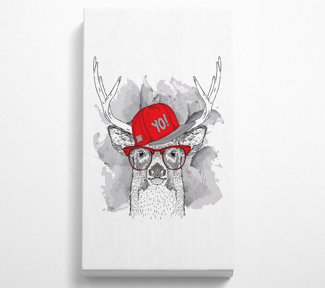  A Canvas Print of Sid The StagA Canvas Print