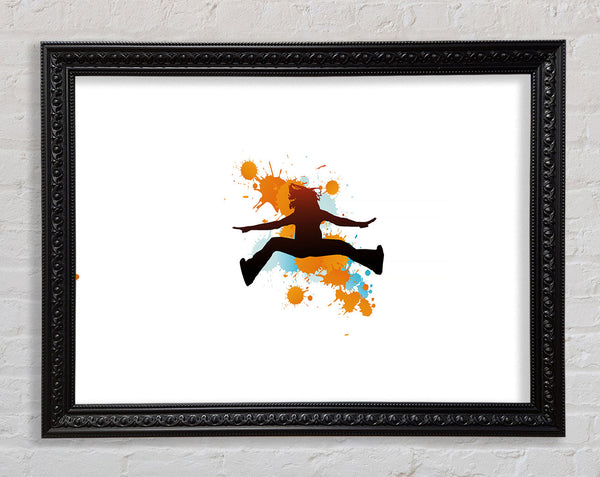 Contemporary Movement 3 Framed Print