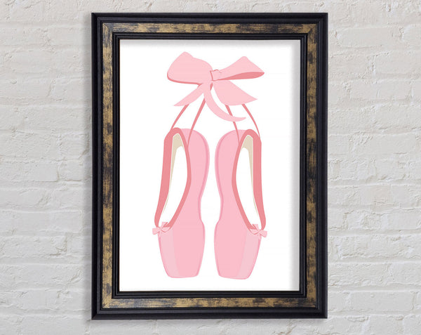 Ballerina Shoes 5 Framed Print