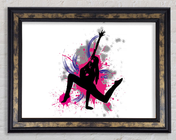 Break Dancing 2 Framed Print