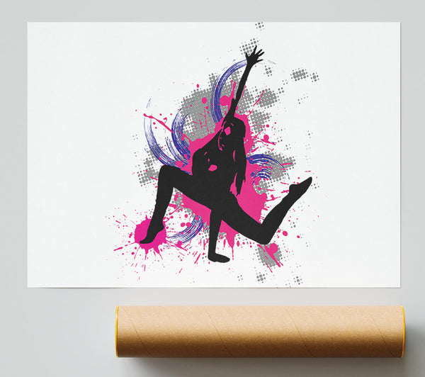 Break Dancing 2 Giclee Print