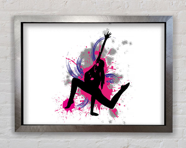 Break Dancing 2 Framed Print
