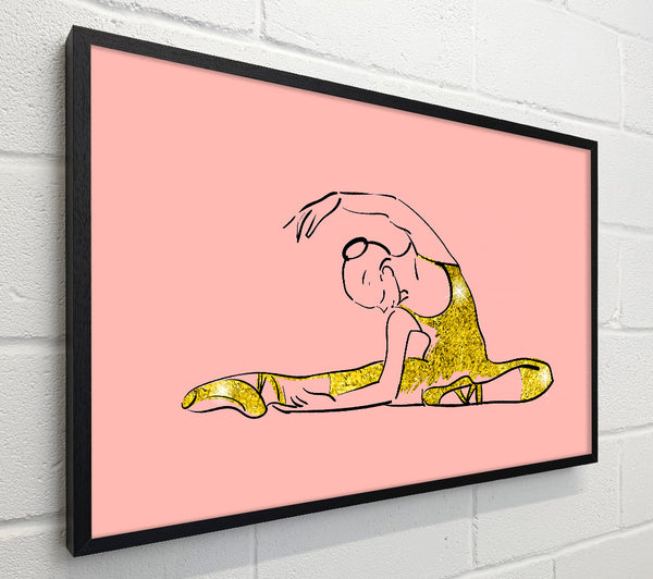 Golden Pink Ballerina 4
