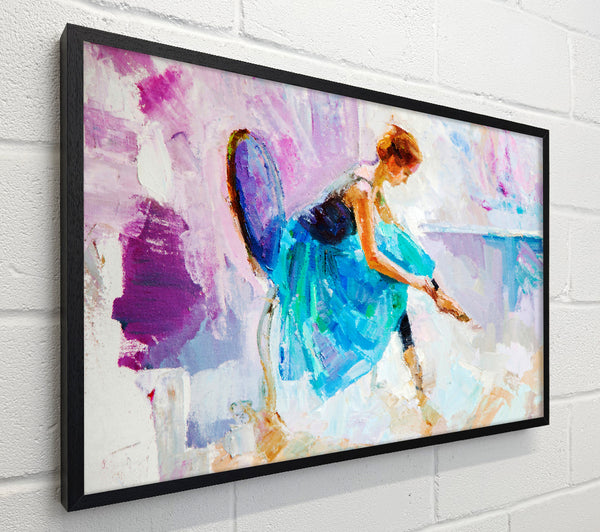 Blue Pink Ballerina 4