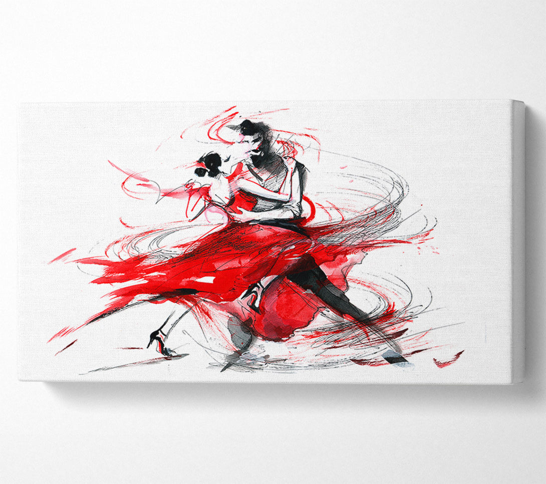 A Canvas Print of Flamenco 12 Canvas Wall Art