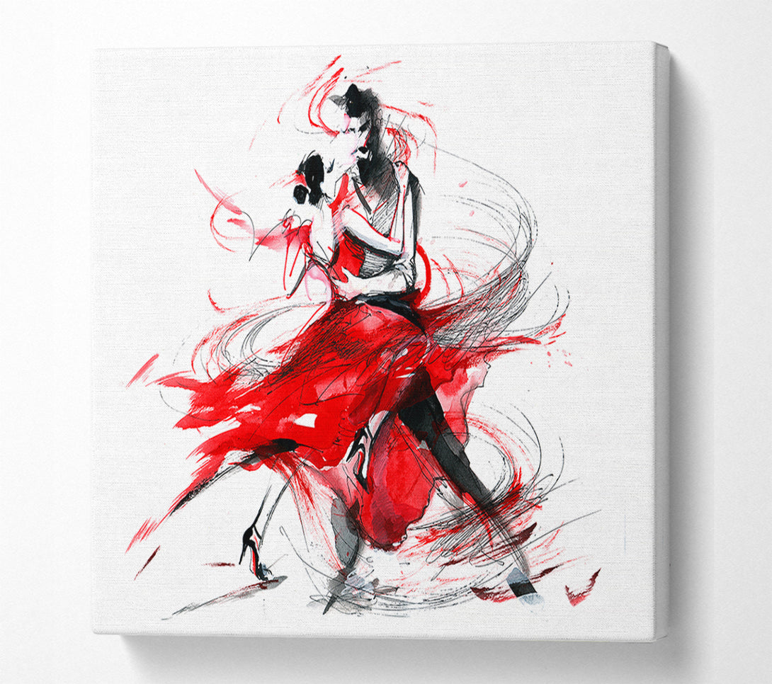  A Canvas Print of Flamenco 12 Canvas Wall Art