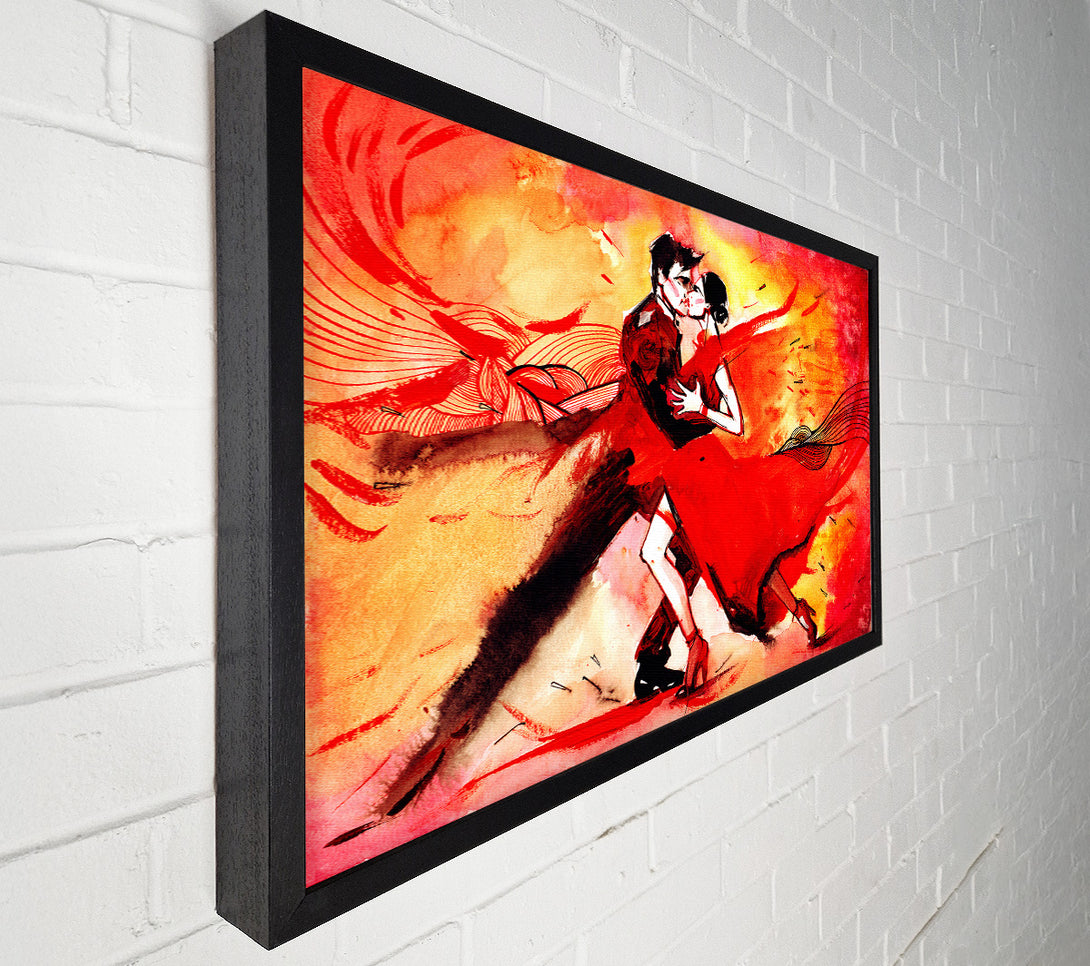 A Canvas Print of Salsa 3 Canvas Print