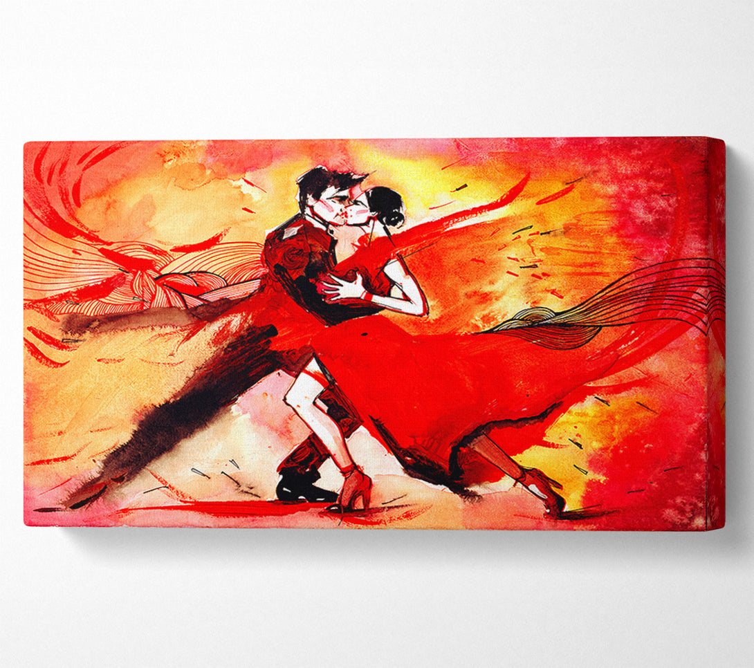  A Canvas Print of Salsa 3 Canvas Print